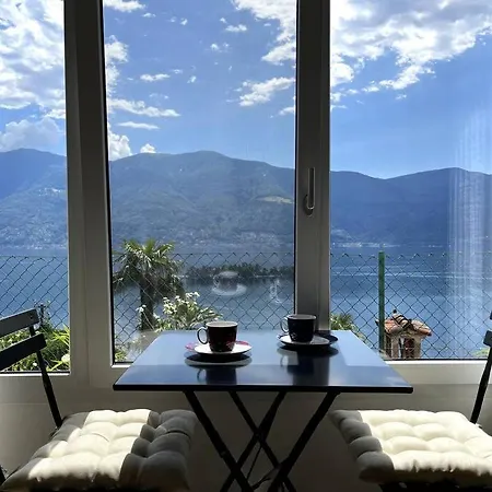 Apartment Idyllic Studio With Panoramic Views Ronco sopra Ascona